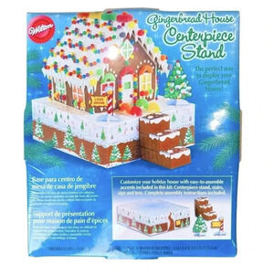 NEW Wilton Gingerbread House Centerpiece Stand